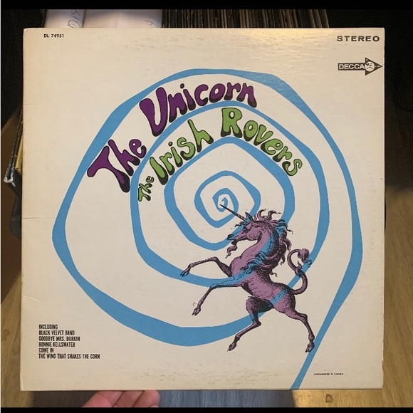 The Irish Rovers. Vinyl Record album lp.•The Unicorn. Vintage 1960s music - Picture 1 of 4